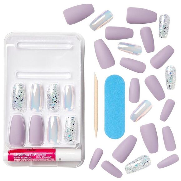 KISS Classy and Gel Fantasy Press On Nails Bundle - Picture 8 of 8